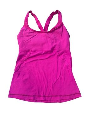 lululemon athletica Pink Practice Daily Racerback Tank